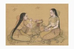 Women Preparing Roti