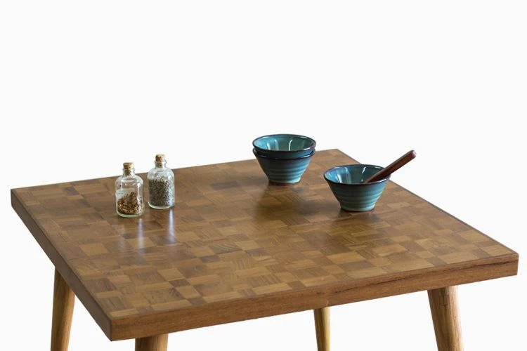 Wooden Mosaic Table - Image 3